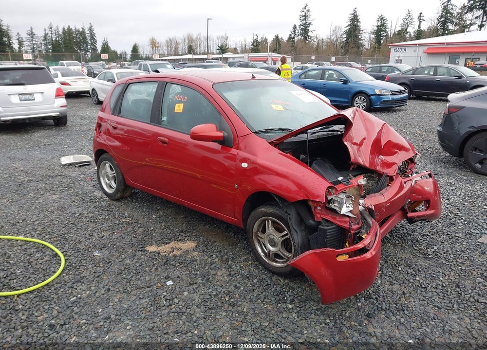 2007 CHEVROLET AVEO 5 SPECIAL VALUE VIN: KL1TD66647B795527