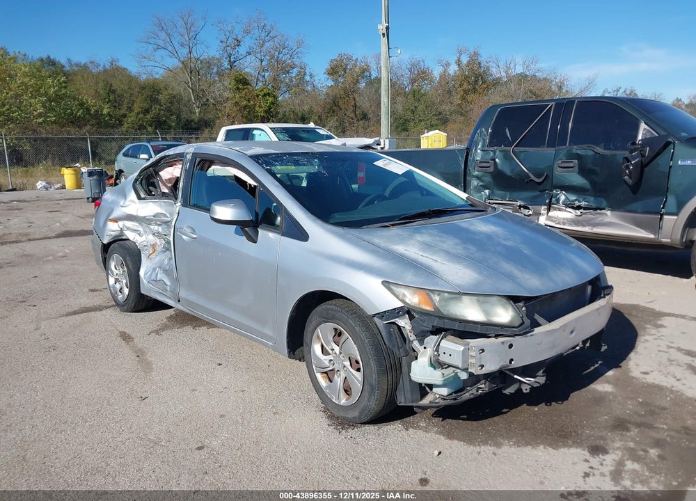 2013 HONDA CIVIC LX VIN: 2HGFB2F54DH560657