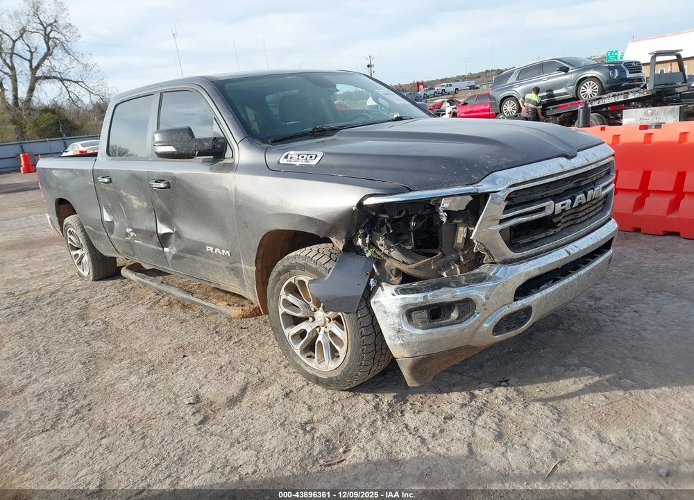 2019 RAM 1500 BIG HORN/LONE STAR  4X4 6'4 BOX VIN: 1C6SRFMT4KN578542