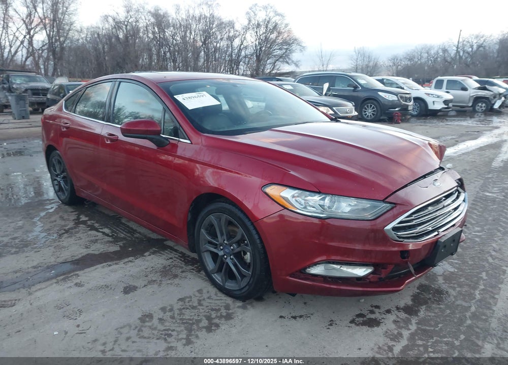 2018 FORD FUSION SE VIN: 3FA6P0H96JR109787