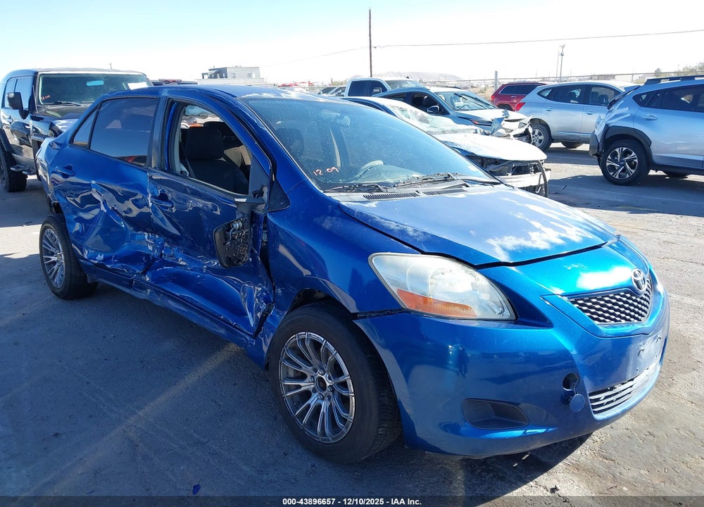 2010 TOYOTA YARIS VIN: JTDBT4K37A1368508