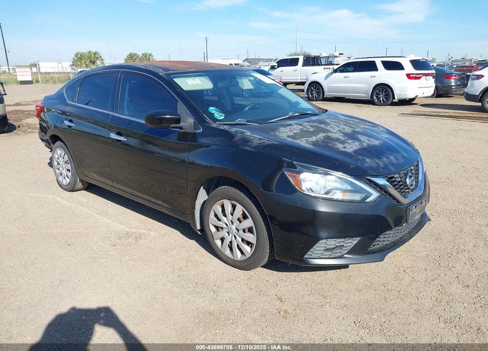 2016 NISSAN SENTRA S VIN: 3N1AB7APXGY270987