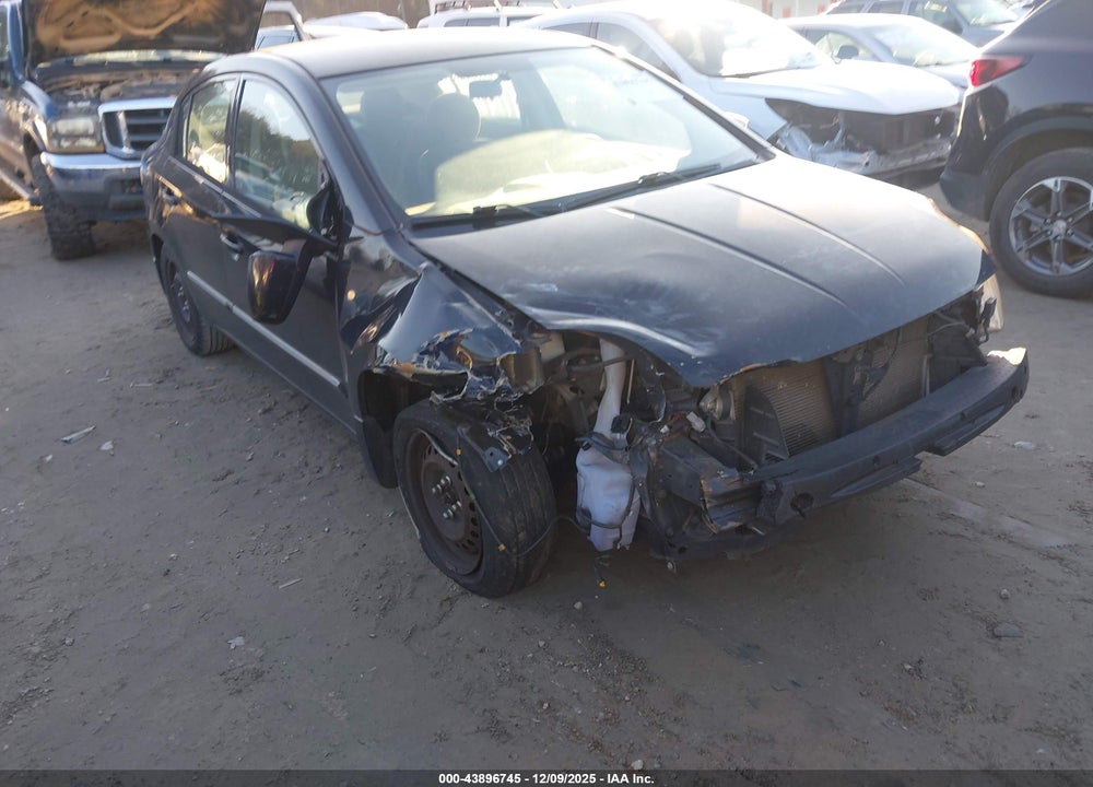2012 NISSAN SENTRA 2.0 S VIN: 3N1AB6AP8CL614639