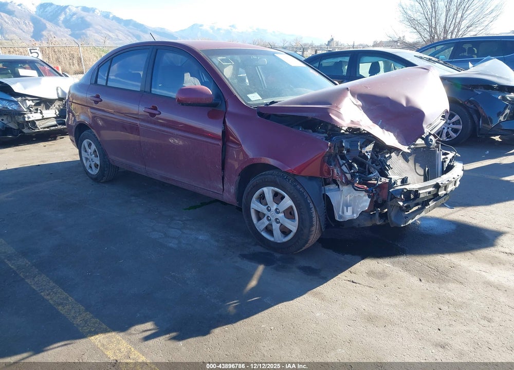 2010 HYUNDAI ACCENT GLS VIN: KMHCN4AC4AU515295