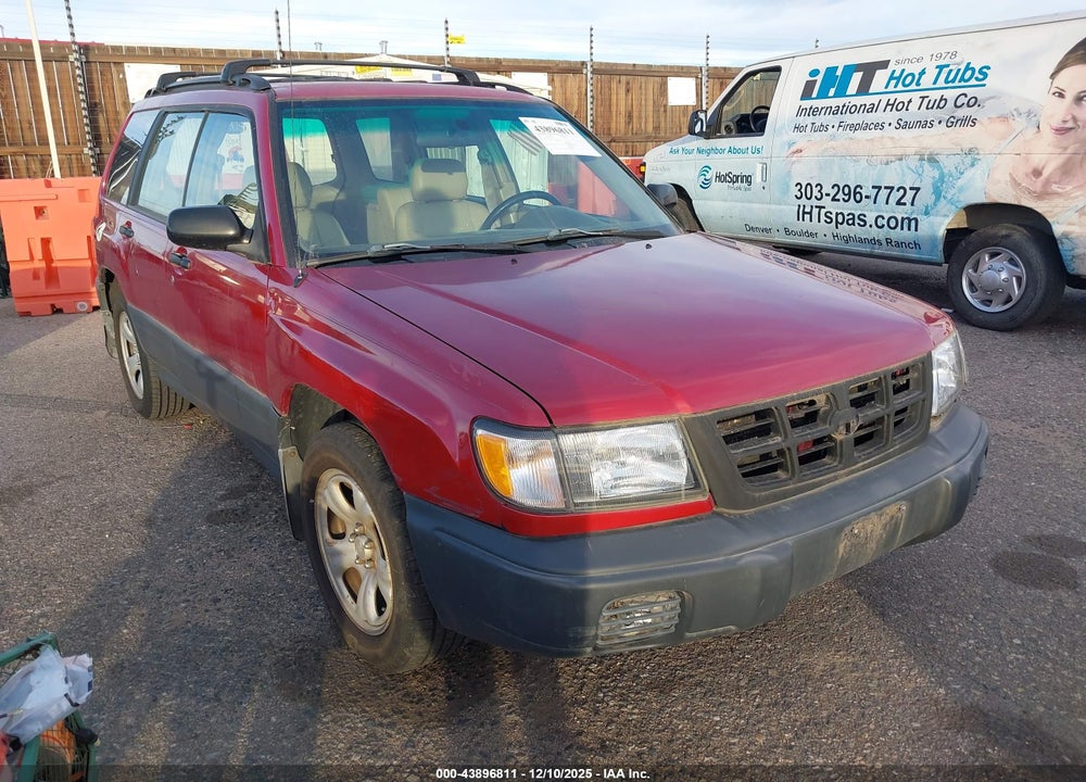 1999 SUBARU FORESTER L VIN: JF1SF6358XH734307