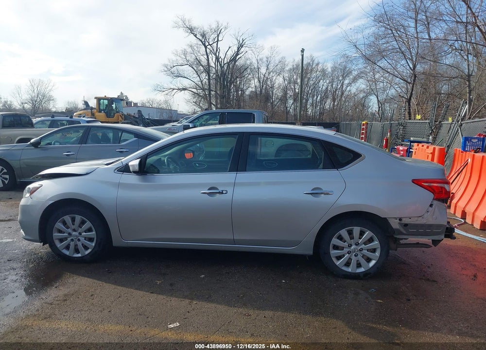 2017 NISSAN SENTRA SV VIN: 3N1AB7AP3HY358782