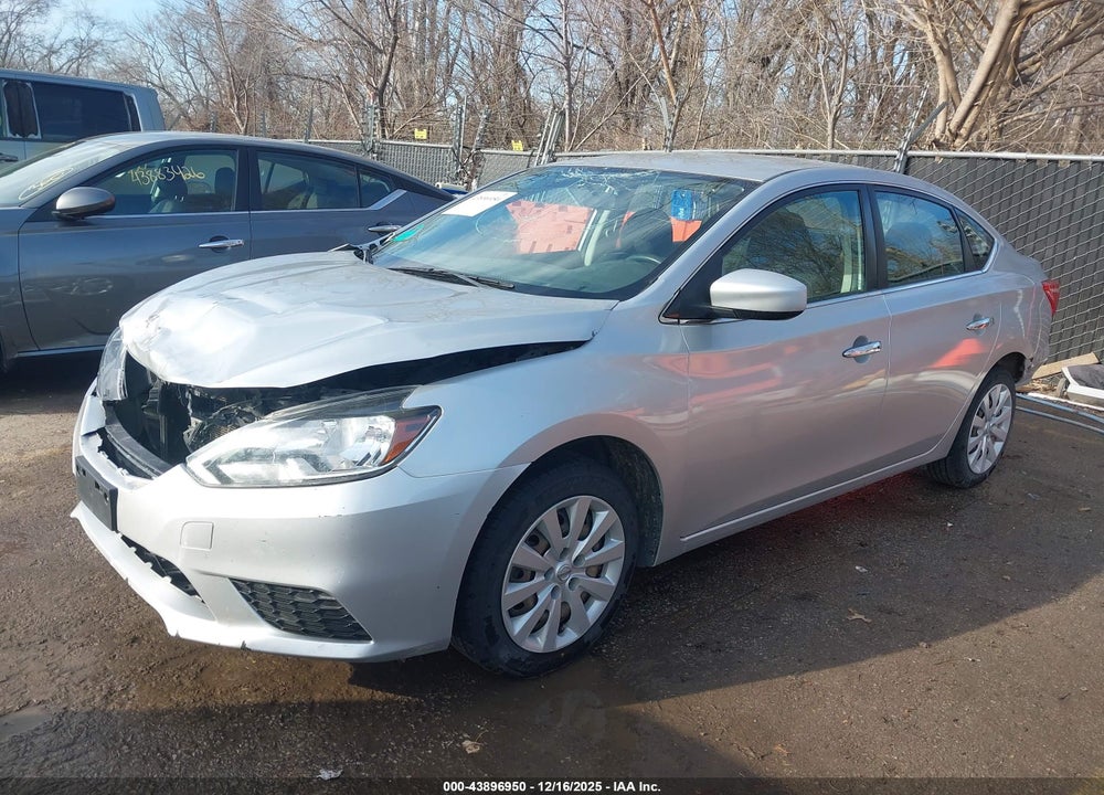 2017 NISSAN SENTRA SV VIN: 3N1AB7AP3HY358782