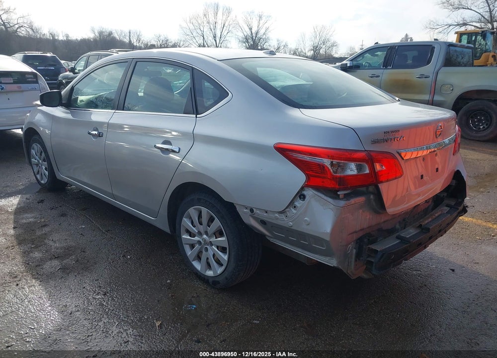 2017 NISSAN SENTRA SV VIN: 3N1AB7AP3HY358782