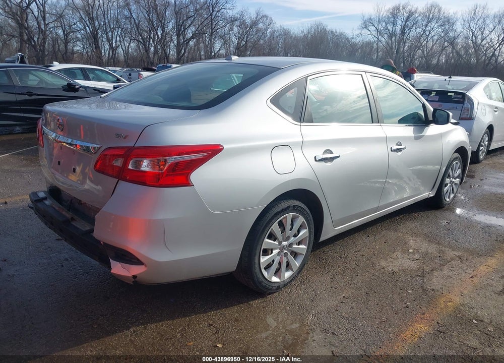 2017 NISSAN SENTRA SV VIN: 3N1AB7AP3HY358782