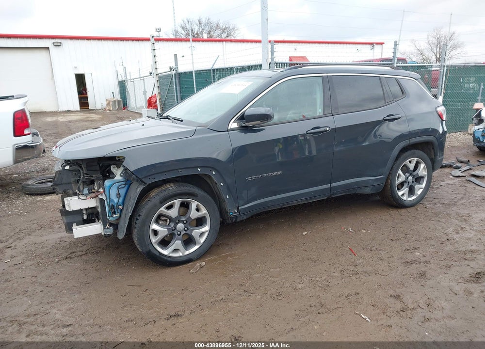 2018 JEEP COMPASS LIMITED FWD VIN: 3C4NJCCB6JT406094