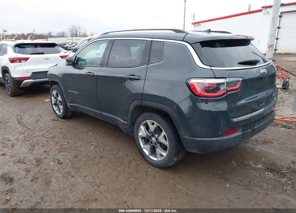 2018 JEEP COMPASS LIMITED FWD VIN: 3C4NJCCB6JT406094