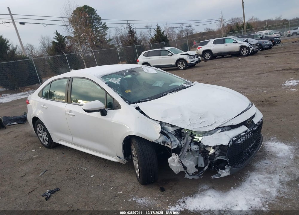 2022 TOYOTA COROLLA LE VIN: 5YFEPMAE6NP376492