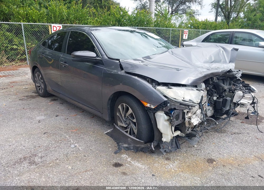 2017 HONDA CIVIC EX VIN: 19XFC2F7XHE003220