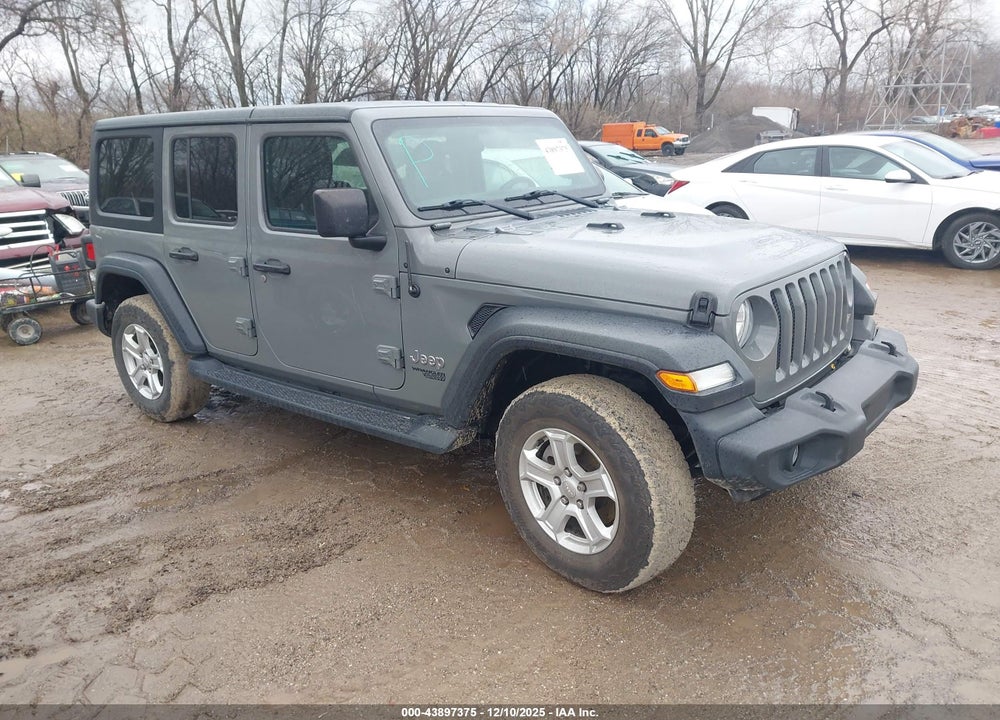 2018 JEEP WRANGLER UNLIMITED SPORT S 4X4 VIN: 1C4HJXDGXJW221667