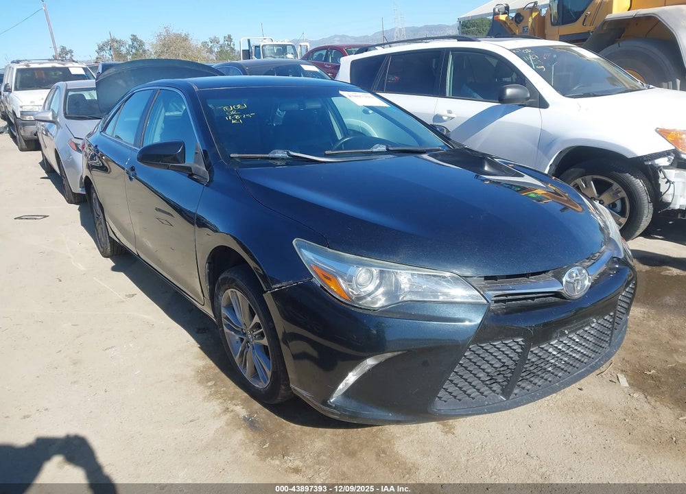 2016 TOYOTA CAMRY SE VIN: 4T1BF1FK8GU170420