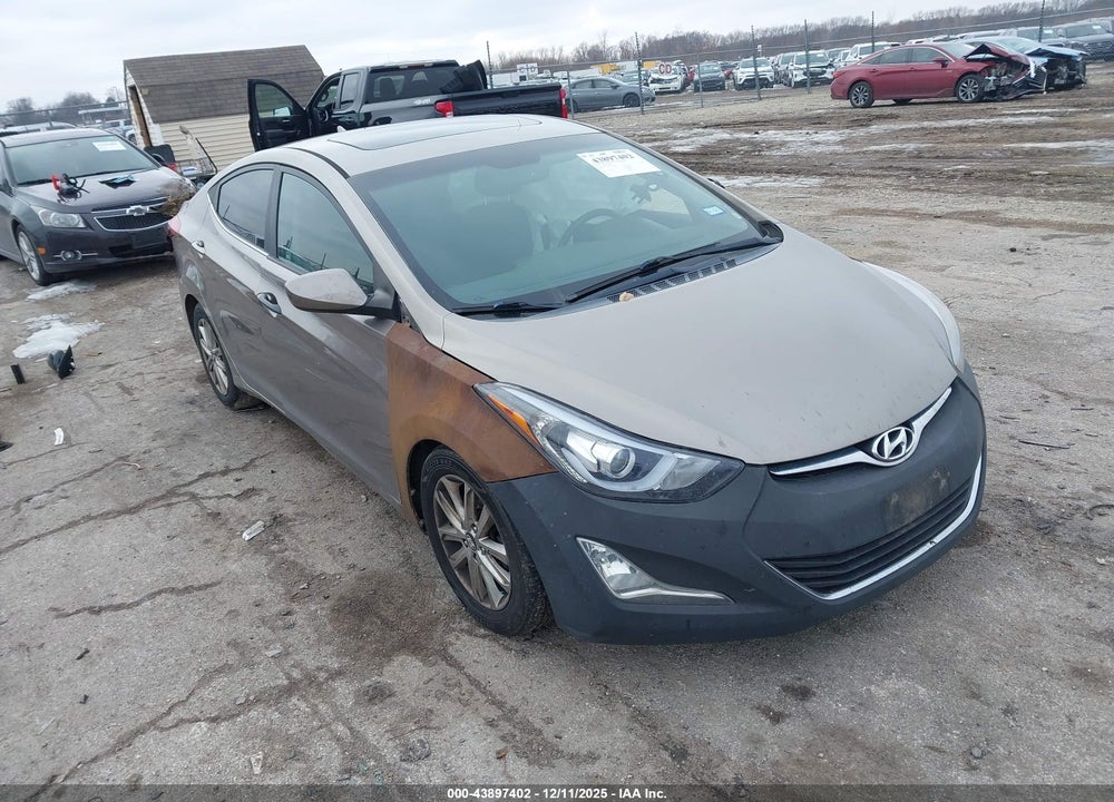 2015 HYUNDAI ELANTRA SE VIN: 5NPDH4AE4FH600303