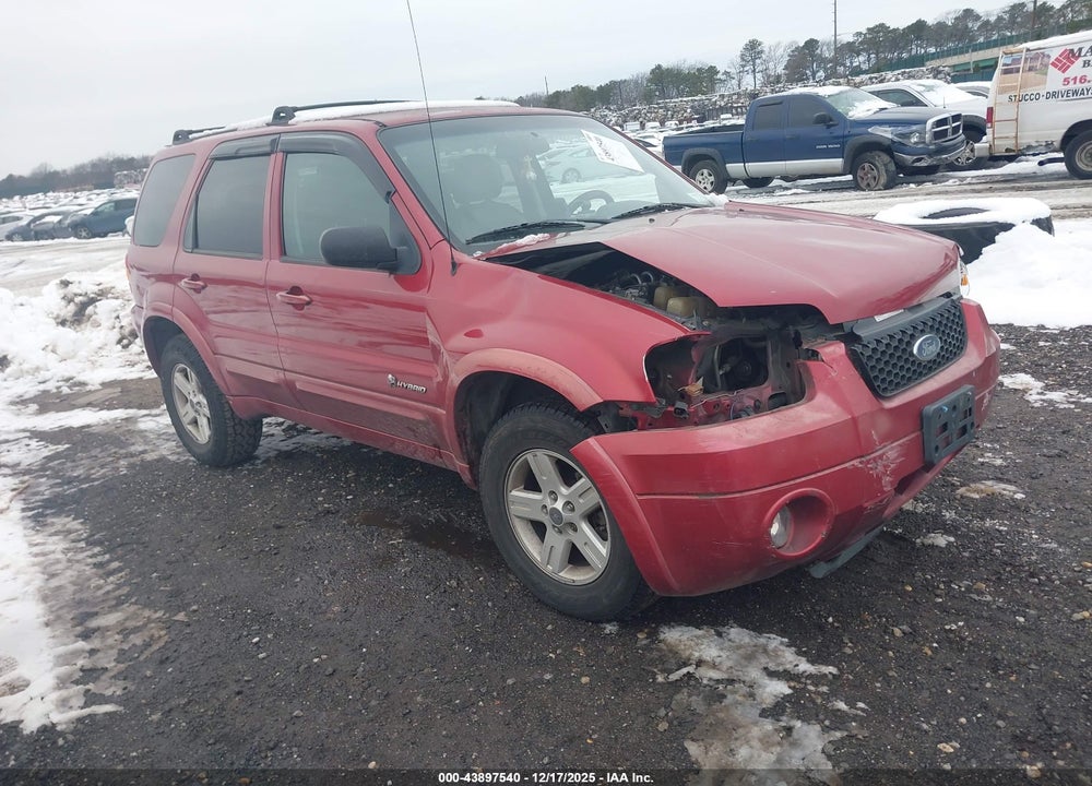 2006 FORD ESCAPE HYBRID VIN: 1FMYU95H56KA43283