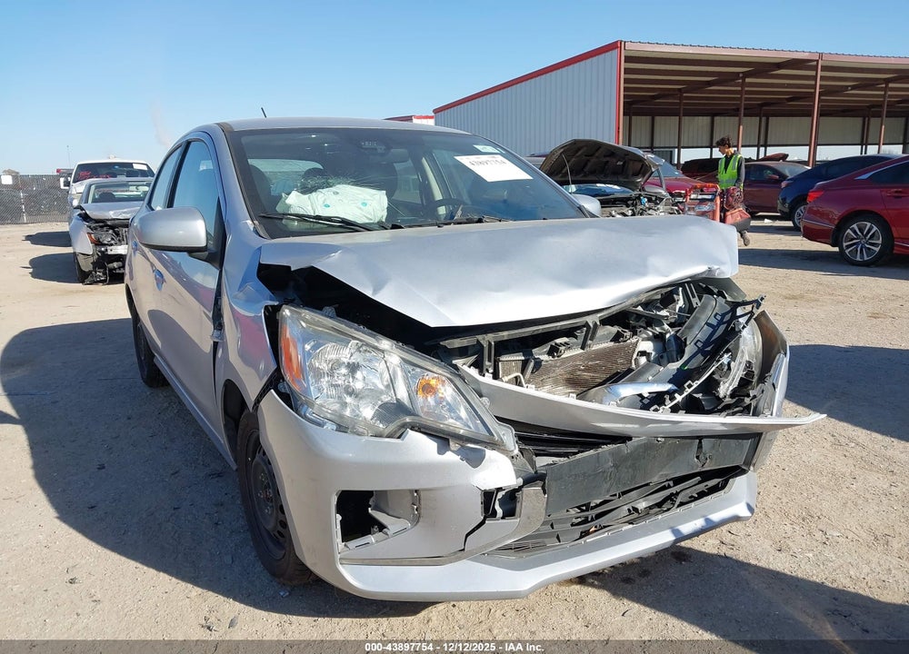 2021 MITSUBISHI MIRAGE CARBONITE EDITION/ES/LE VIN: ML32AUHJ0MH005672
