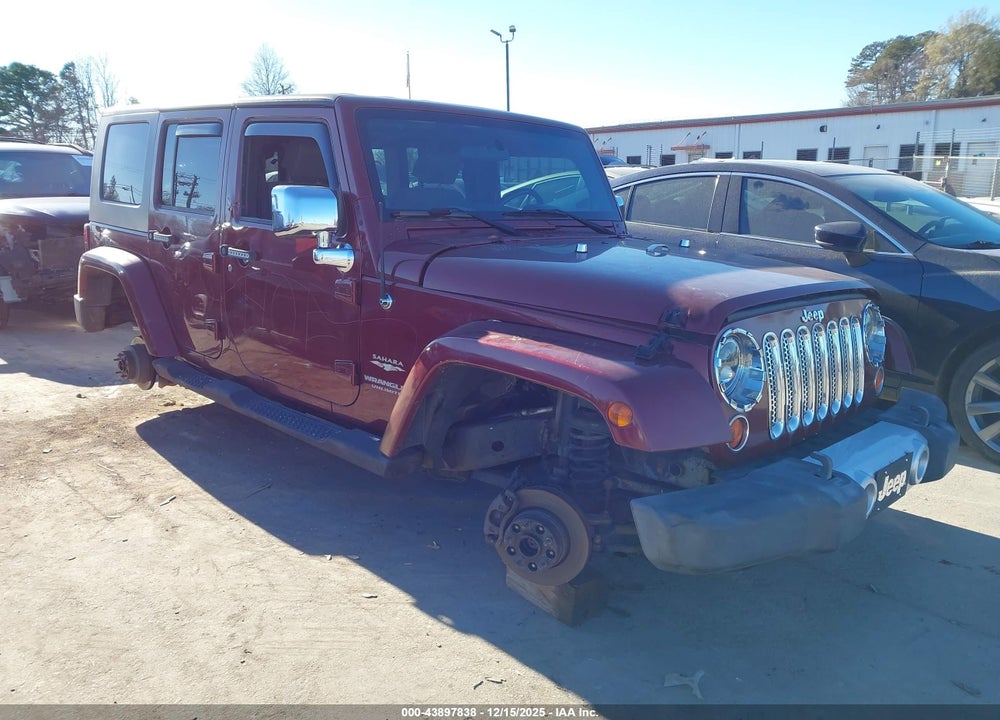 2008 JEEP WRANGLER UNLIMITED SAHARA VIN: 1J4GA59168L631635