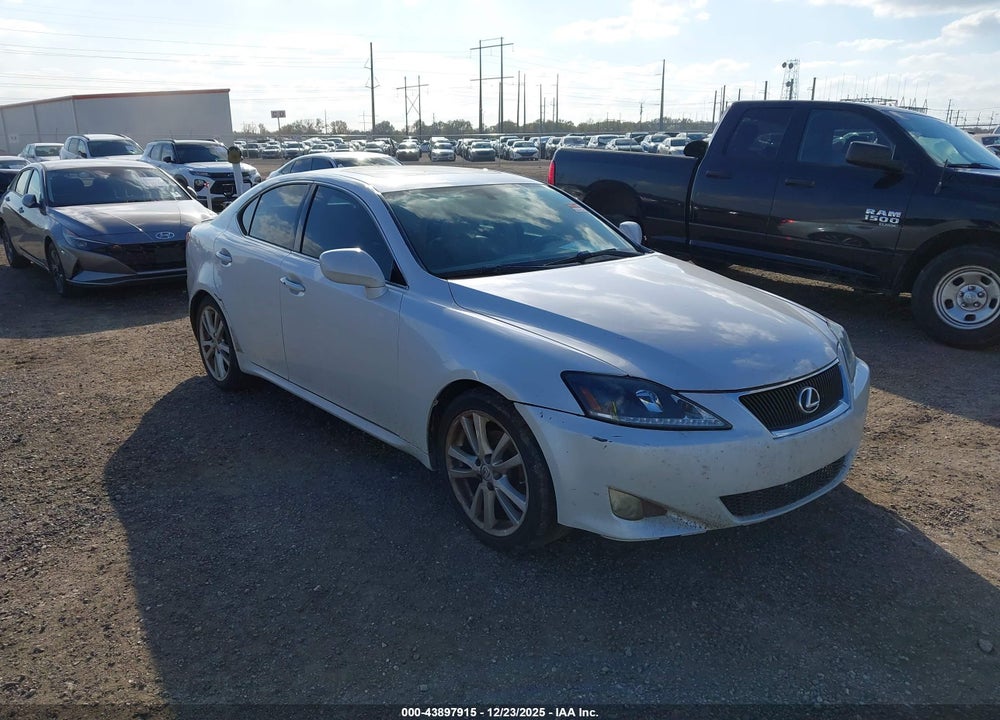 2007 LEXUS IS 250 VIN: JTHBK262472052901