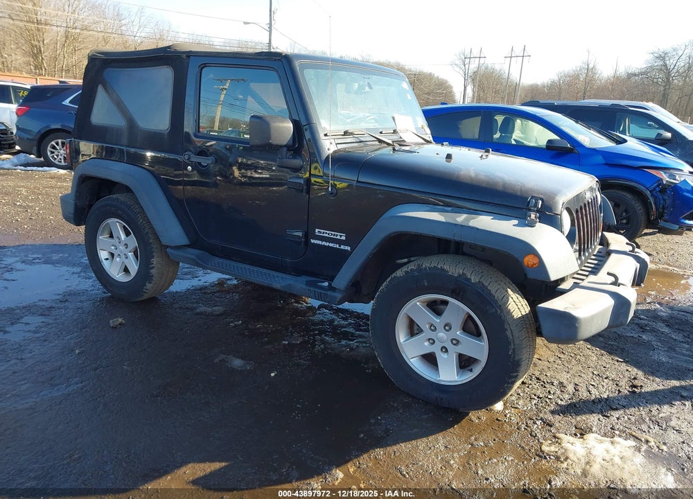 2013 JEEP WRANGLER SPORT VIN: 1C4AJWAG1DL563918