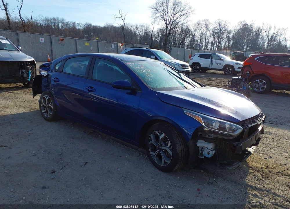 2021 KIA FORTE LXS VIN: 3KPF24AD8ME272211