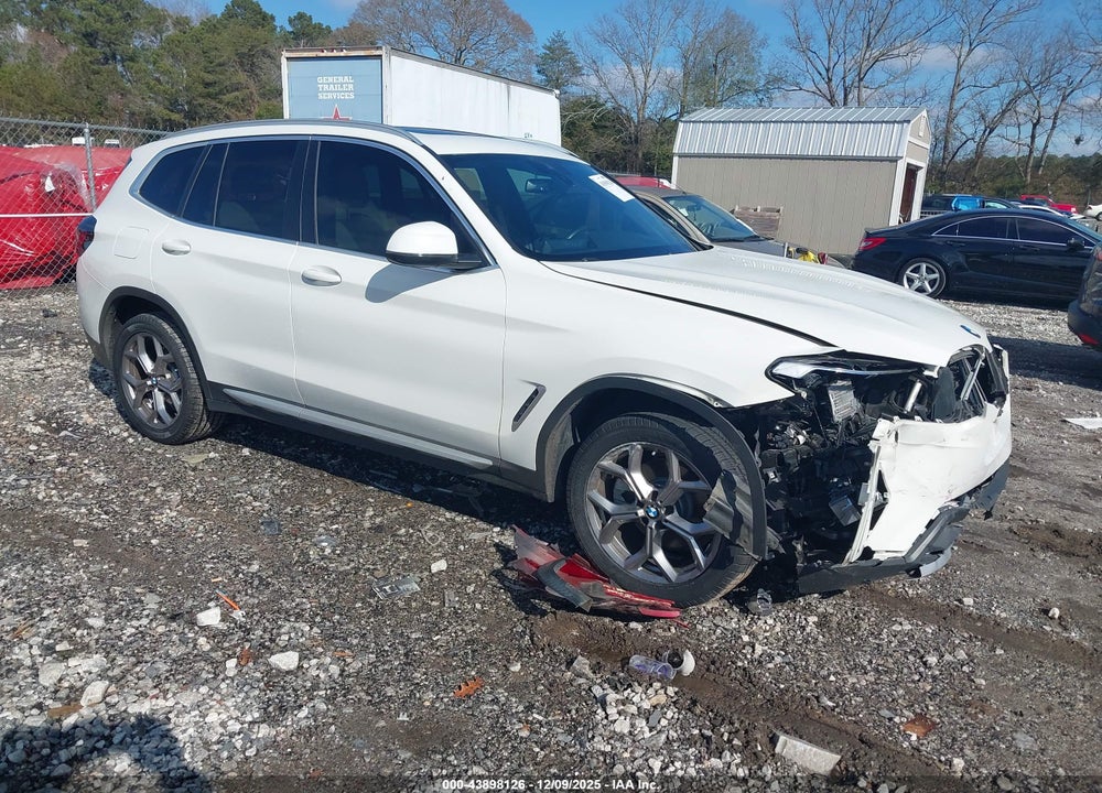 2022 BMW X3 VIN: 5UX43DP02N9M96572