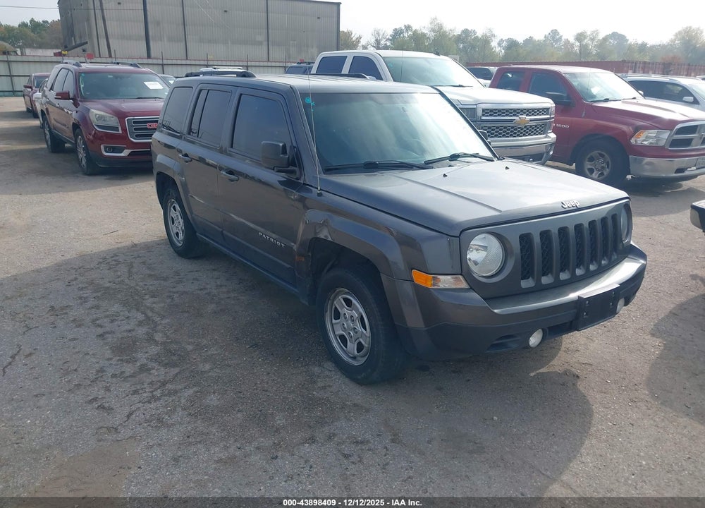 2015 JEEP PATRIOT SPORT VIN: 1C4NJPBA5FD284163