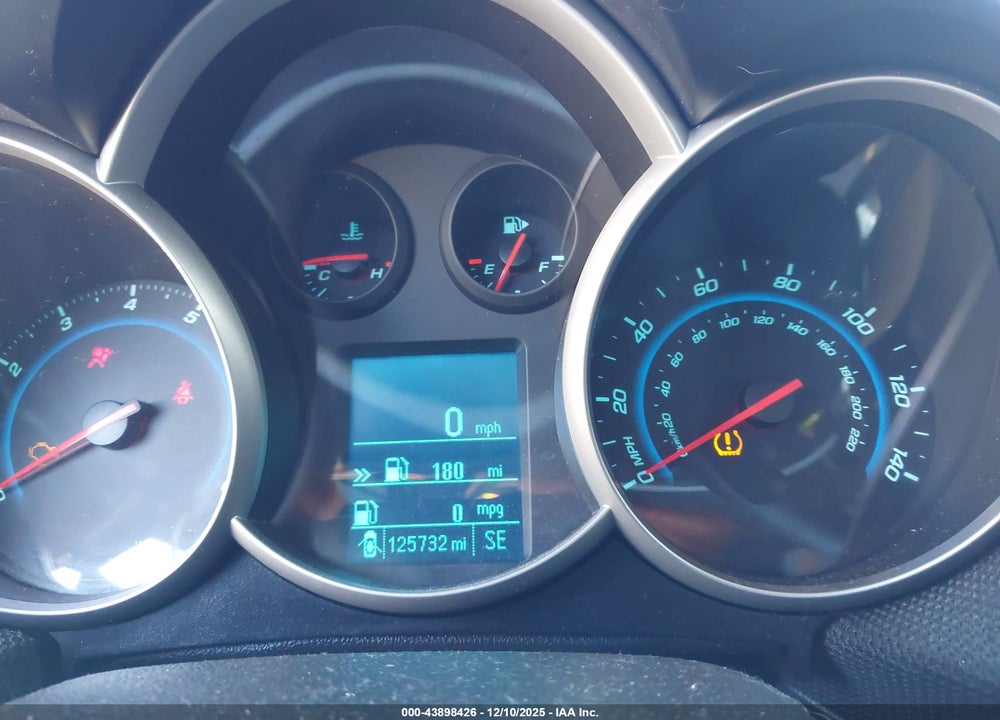 2012 CHEVROLET CRUZE ECO VIN: 1G1PK5SC6C7227372