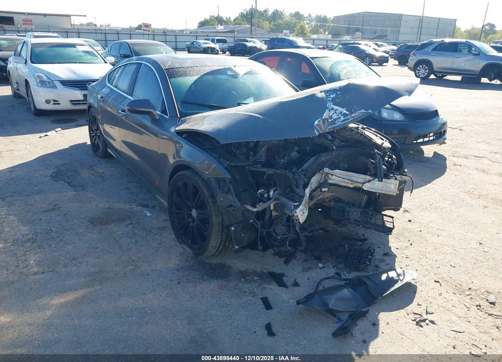 2012 AUDI A7 PREMIUM VIN: WAUSGAFC7CN004109