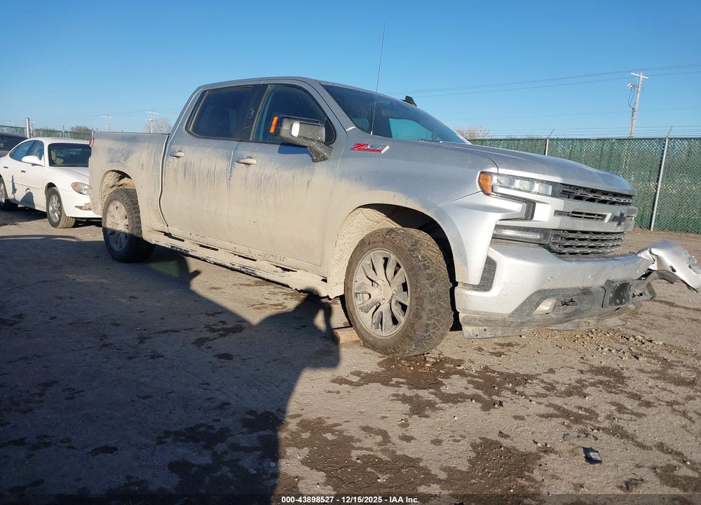 2020 CHEVROLET SILVERADO 1500 4WD  SHORT BED RST VIN: 3GCUYEET9LG409706