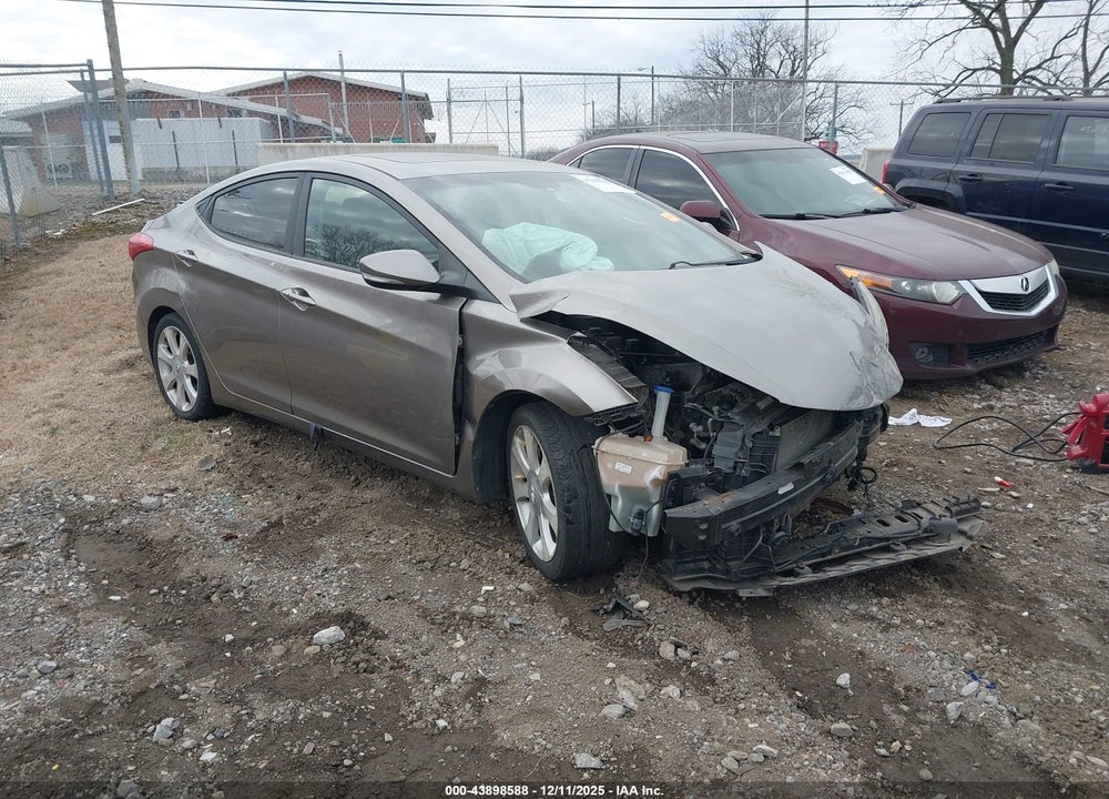 2011 HYUNDAI ELANTRA LIMITED VIN: 5NPDH4AE4BH006515
