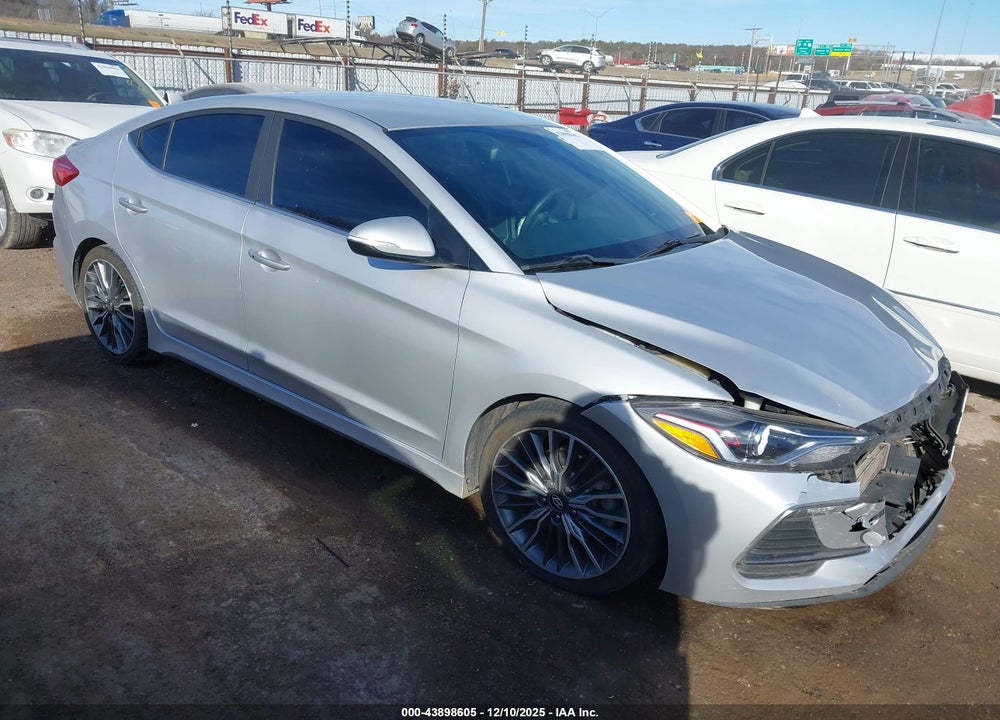 2017 HYUNDAI ELANTRA SPORT VIN: KMHD04LB5HU345854