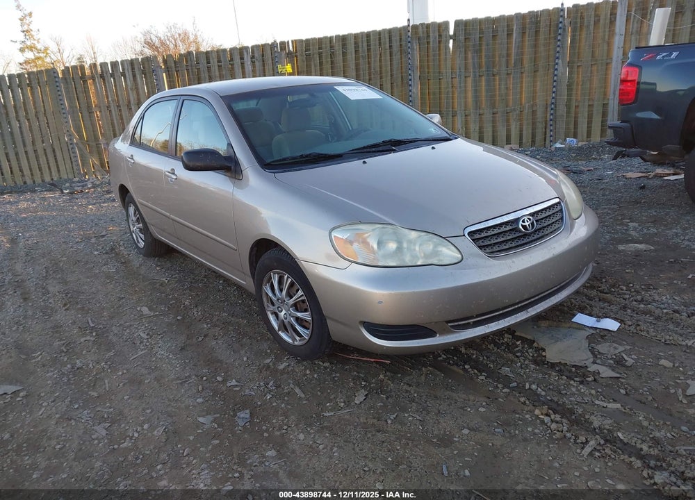 2007 TOYOTA COROLLA LE VIN: 2T1BR32E87C802871