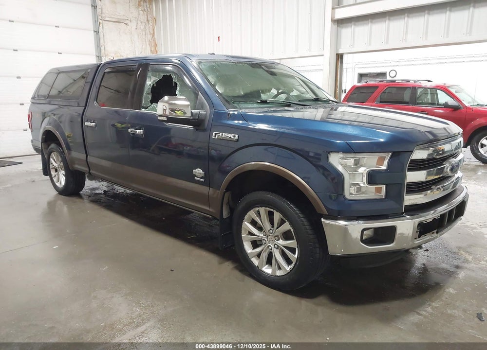 2015 FORD F-150 KING RANCH VIN: 1FTFW1EG5FFD09568