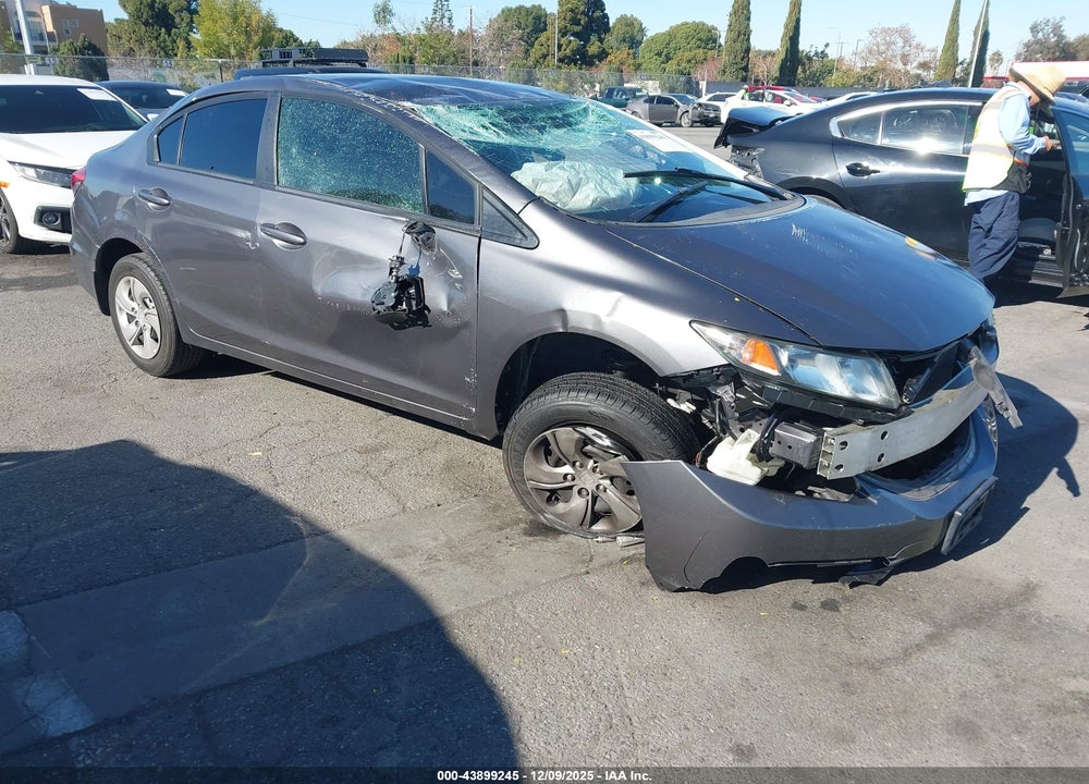 2014 HONDA CIVIC LX VIN: 19XFB2F50EE210762