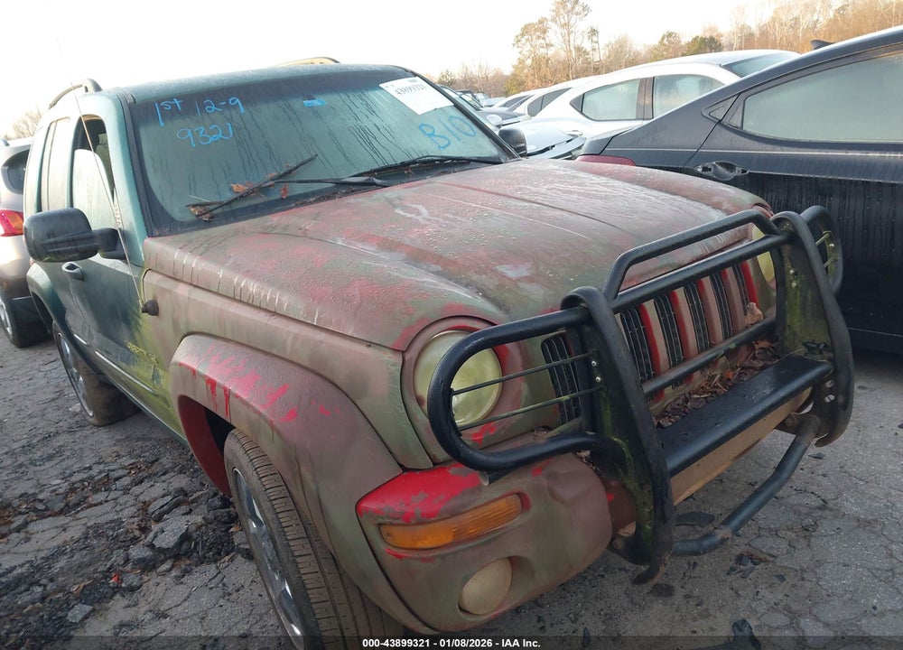 2003 JEEP LIBERTY LIMITED EDITION VIN: 1J4GK58K53W696782