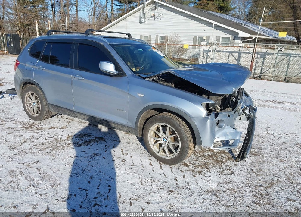 2014 BMW X3 XDRIVE28I VIN: 5UXWX9C54E0D29276