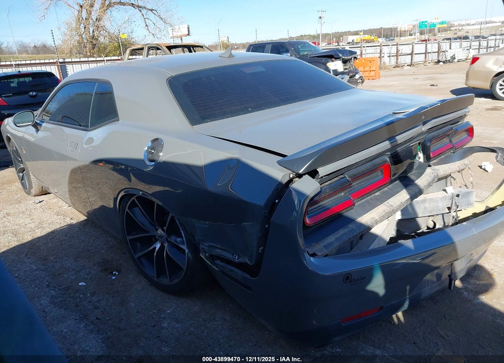 2017 DODGE CHALLENGER R/T SCAT PACK VIN: 2C3CDZFJ5HH624572