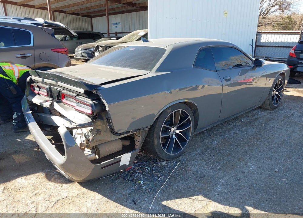 2017 DODGE CHALLENGER R/T SCAT PACK VIN: 2C3CDZFJ5HH624572
