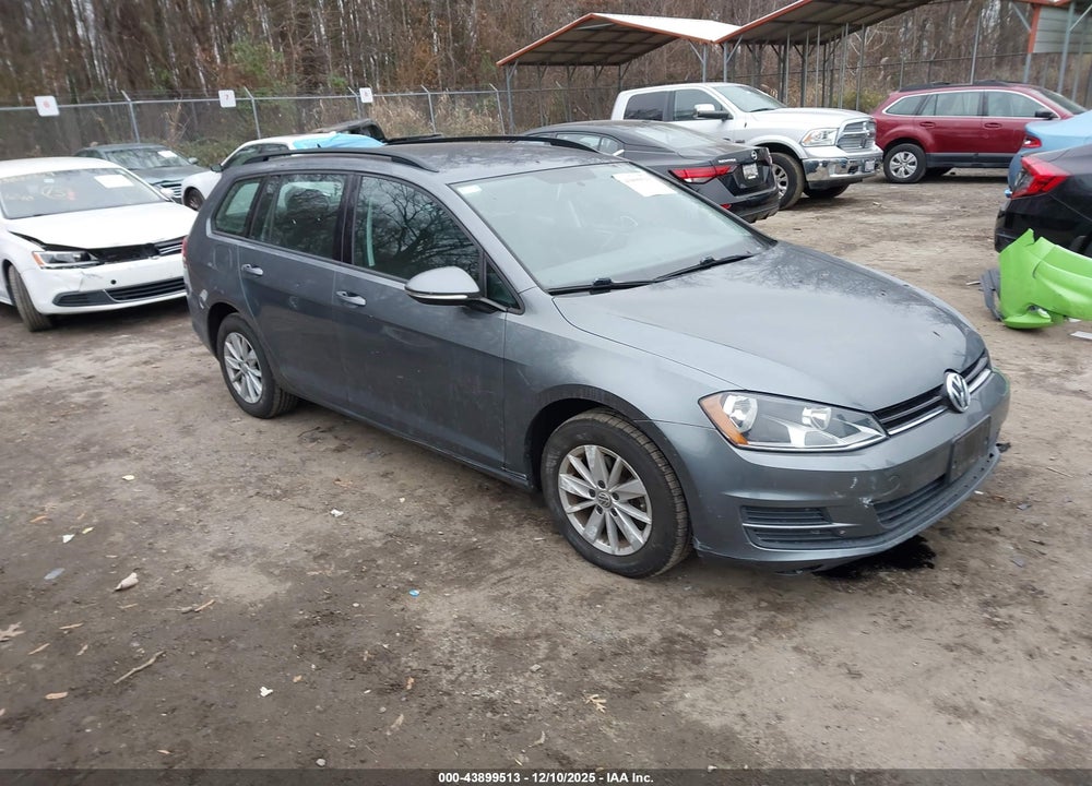 2015 VOLKSWAGEN GOLF SPORTWAGEN TSI S 4-DOOR VIN: 3VWC17AU1FM502734