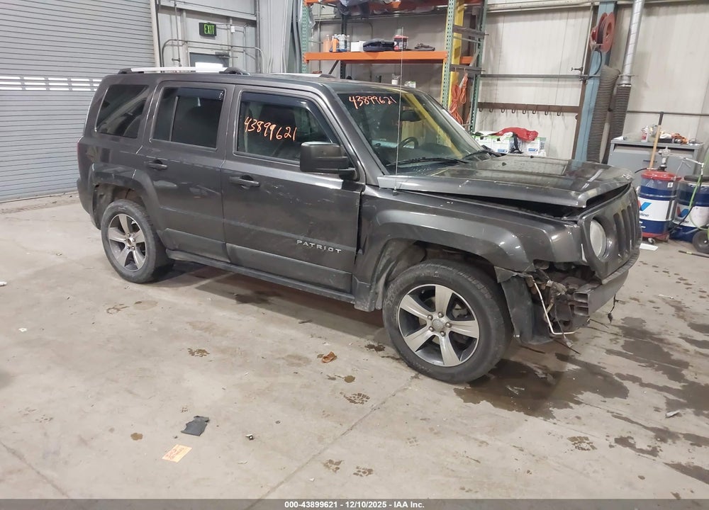2017 JEEP PATRIOT HIGH ALTITUDE 4X4 VIN: 1C4NJRFB2HD195667