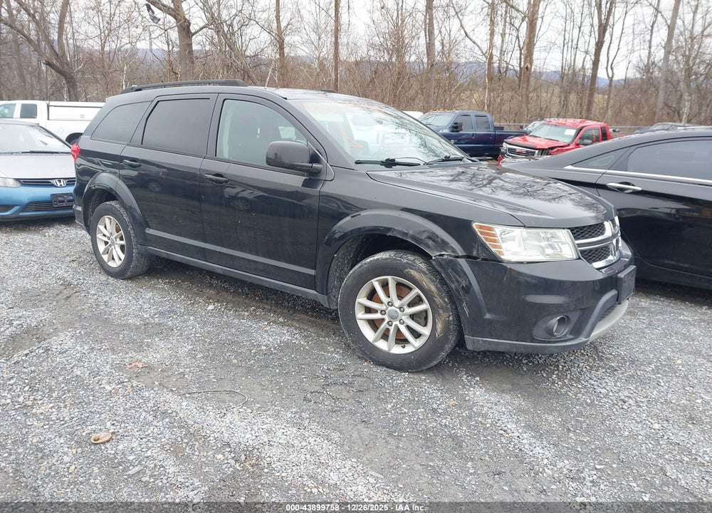 2013 DODGE JOURNEY SXT VIN: 3C4PDCBB2DT521135