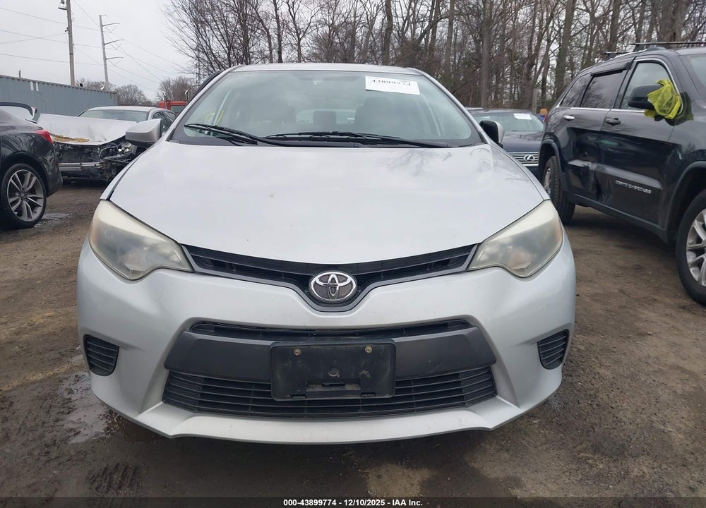 2015 TOYOTA COROLLA LE VIN: 2T1BURHE7FC344862