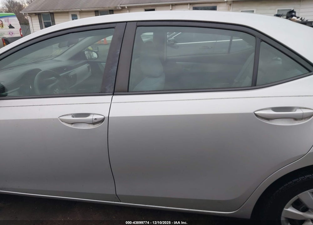 2015 TOYOTA COROLLA LE VIN: 2T1BURHE7FC344862