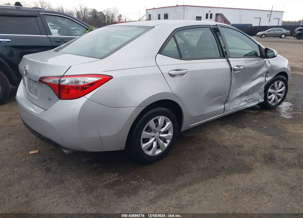 2015 TOYOTA COROLLA LE VIN: 2T1BURHE7FC344862