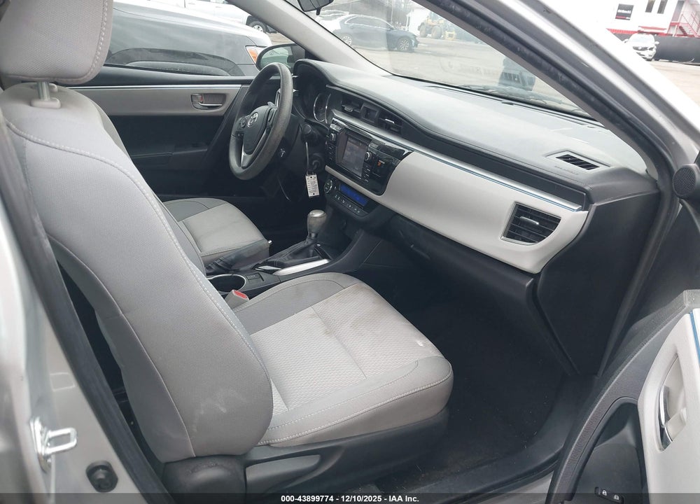 2015 TOYOTA COROLLA LE VIN: 2T1BURHE7FC344862