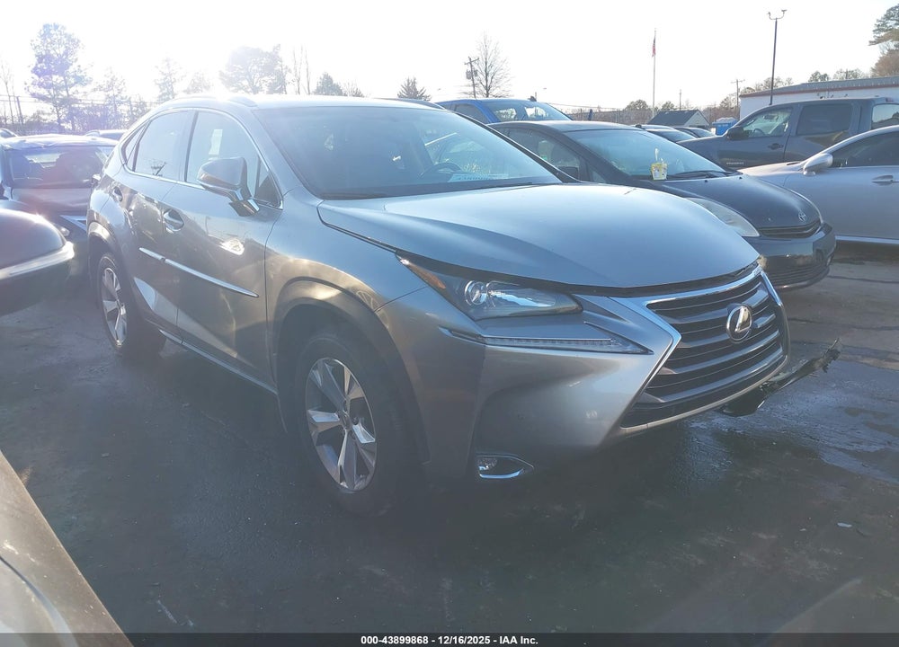 2017 LEXUS NX 200T VIN: JTJBARBZ8H2146259