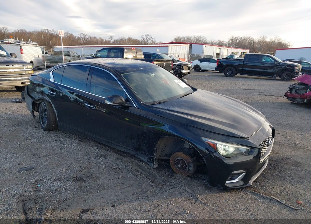 2018 INFINITI Q50 3.0T LUXE VIN: JN1EV7AR9JM432273