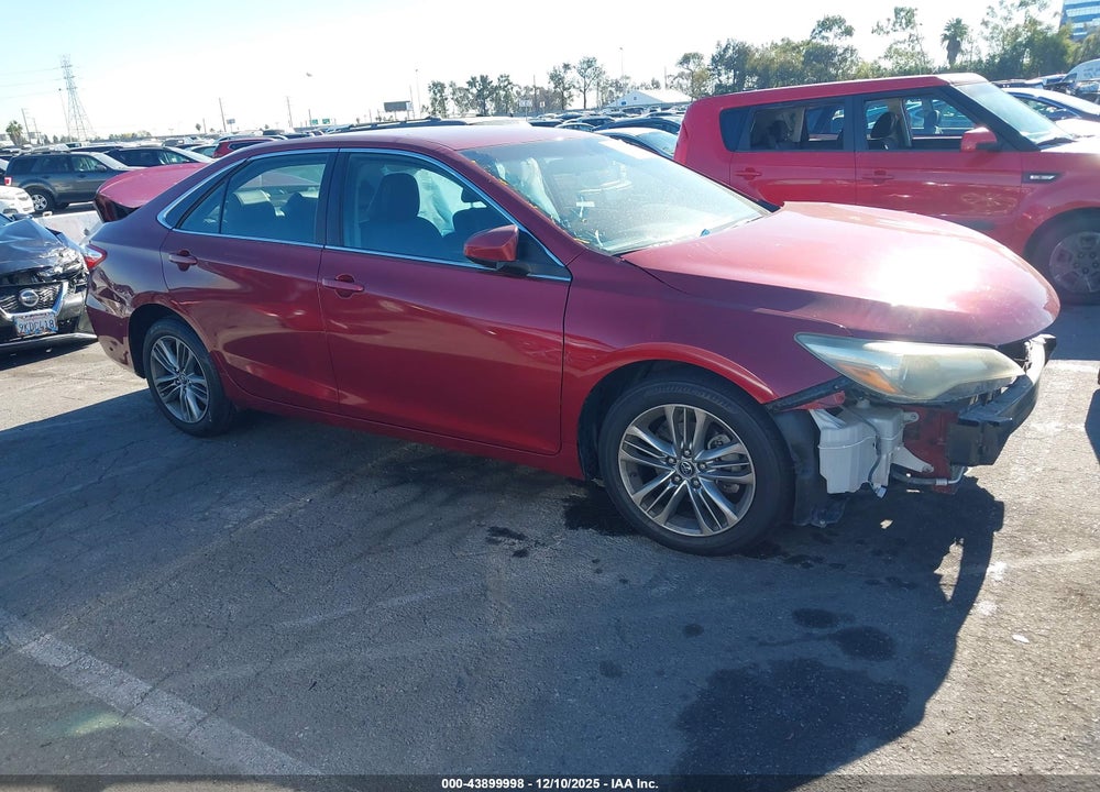 2015 TOYOTA CAMRY SE VIN: 4T1BF1FK6FU876011